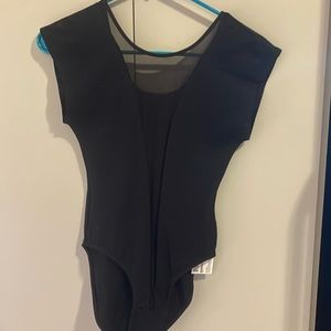 American Apparel black body suit. Size medium